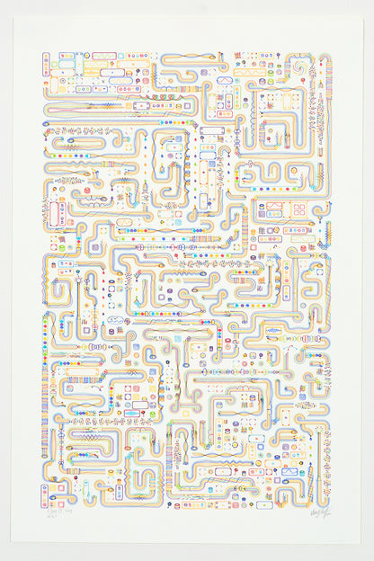 A Series Of Tubes drawings