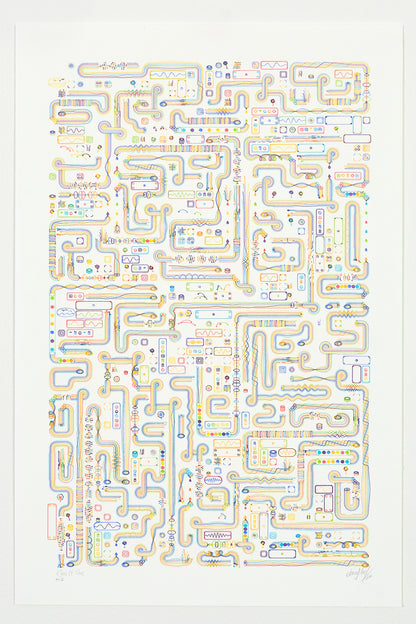 A Series Of Tubes drawings