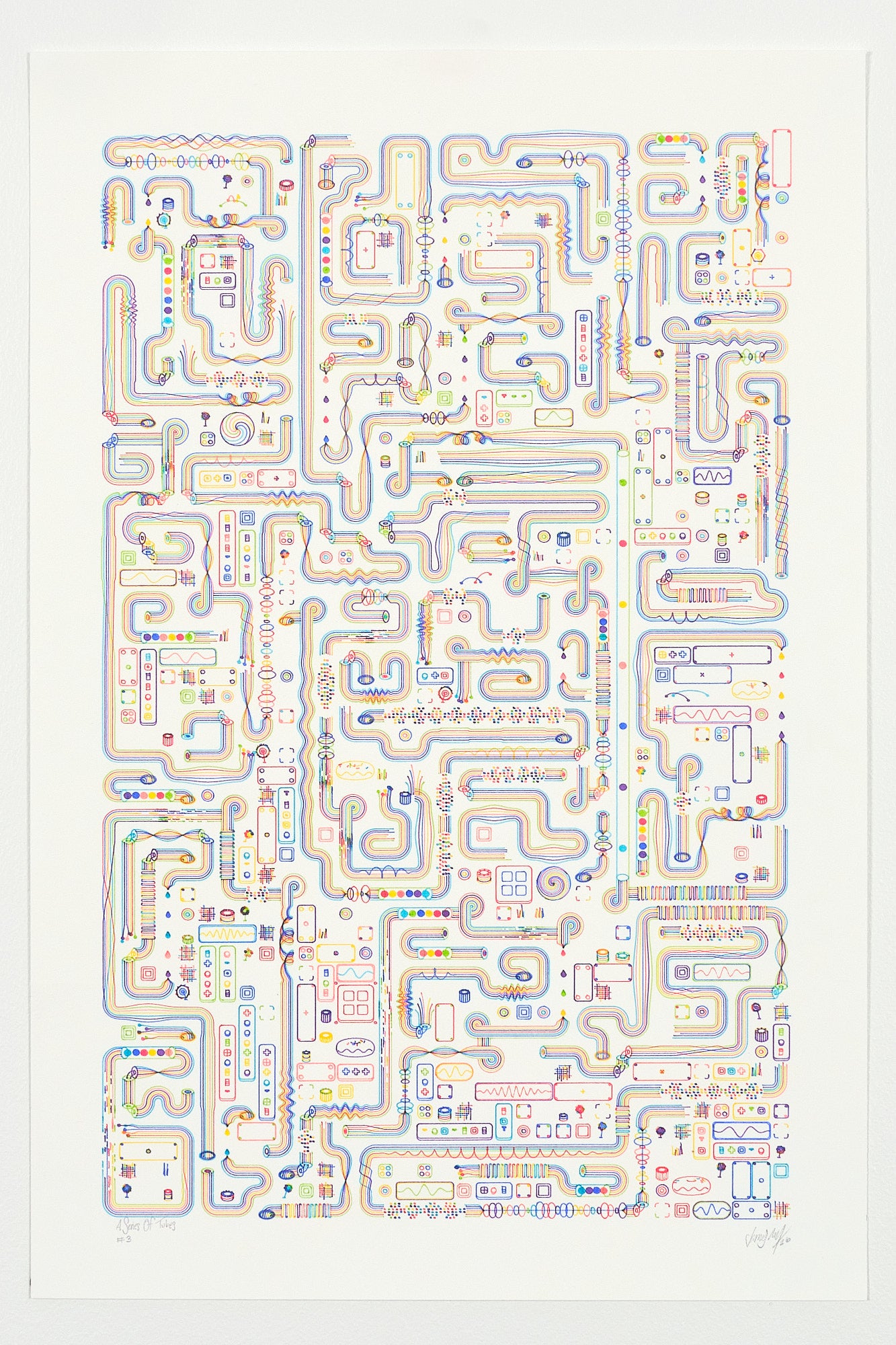 A Series Of Tubes drawings