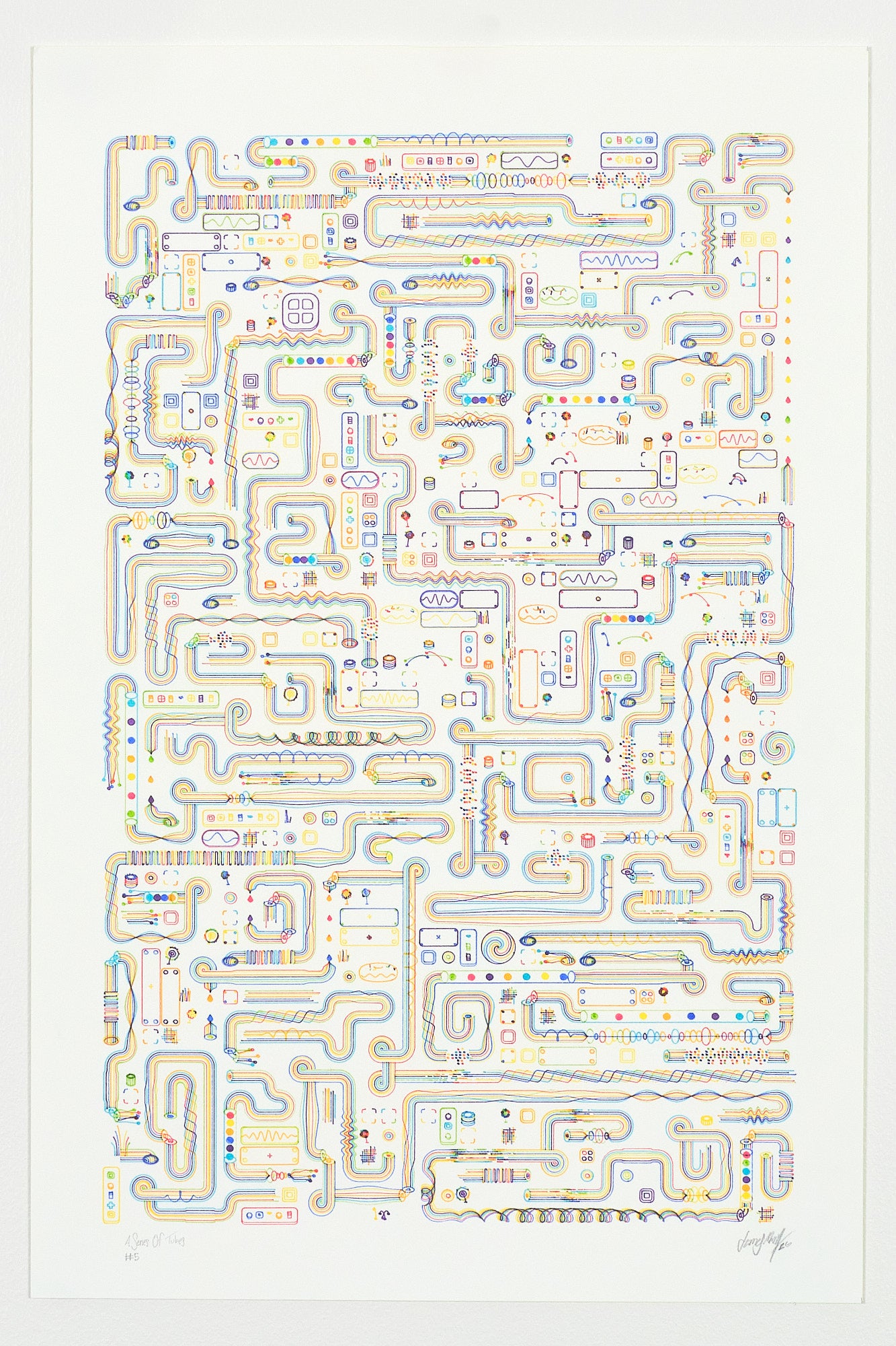 A Series Of Tubes drawings