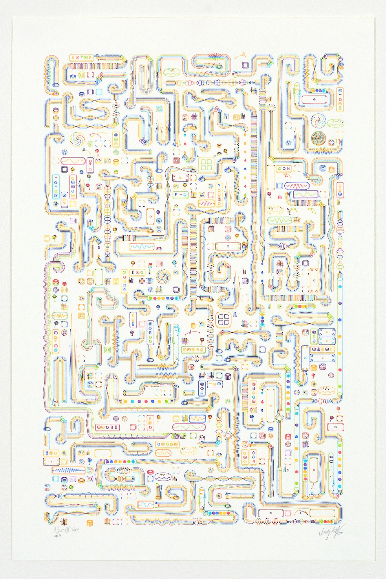 A Series Of Tubes drawings