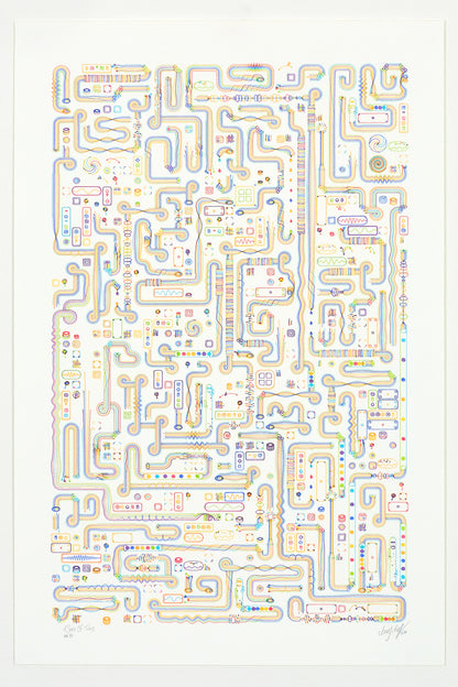 A Series Of Tubes drawings